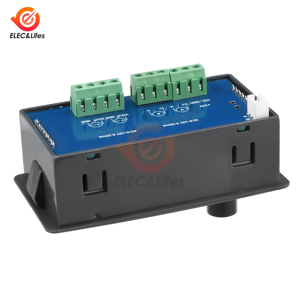 Imagem -06 - Precisão Lcd Gerador de Sinal Digital Fonte Atual Entrada Saída Analógica Medição com Modbus dc 24v 420ma Alta