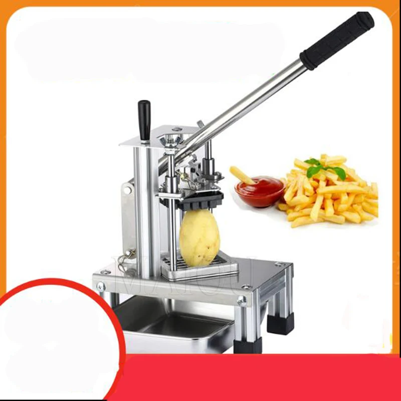 Commercial Vegetable Fruit Chopper Dicer 3 Stainless Steel Blades Manual Onion Tomato Slicer Restaurant French Fry Cutter