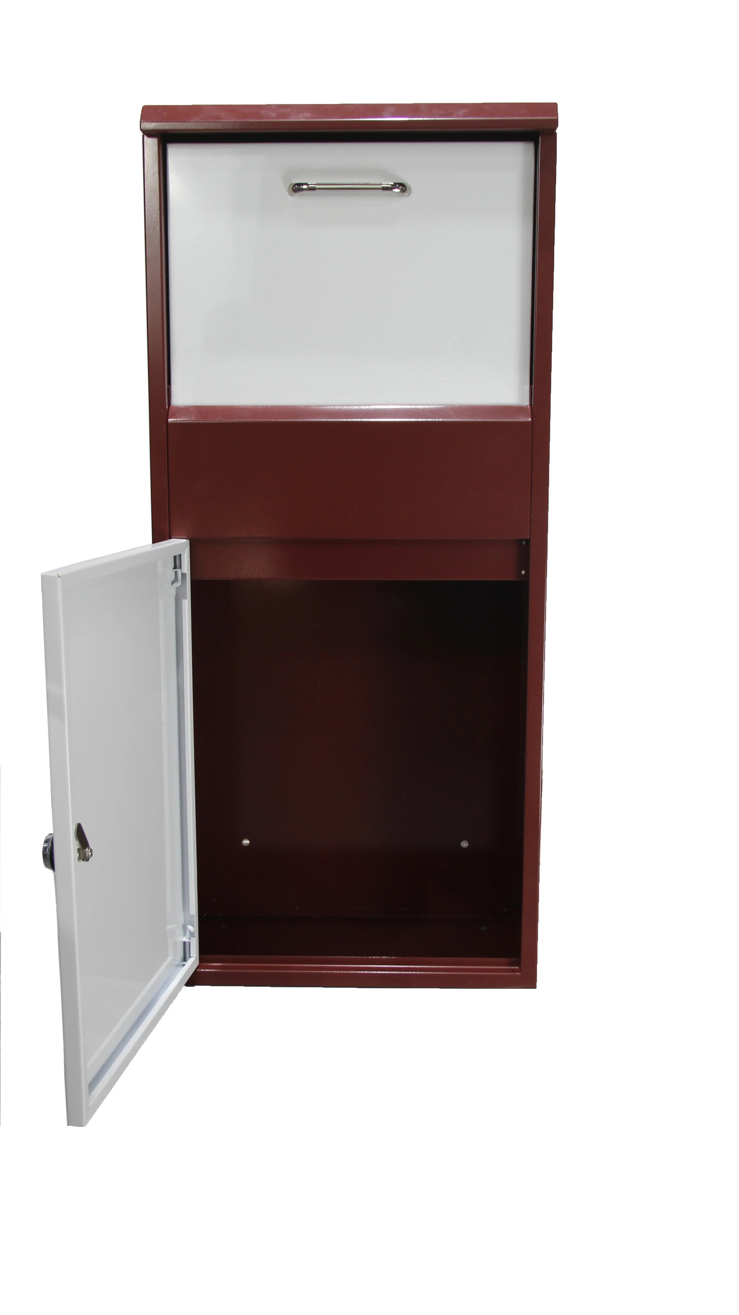 China Manufacturer Metal Box Outdoor Steel Metal Parcel Post Letter Mail Drop Delivery Box