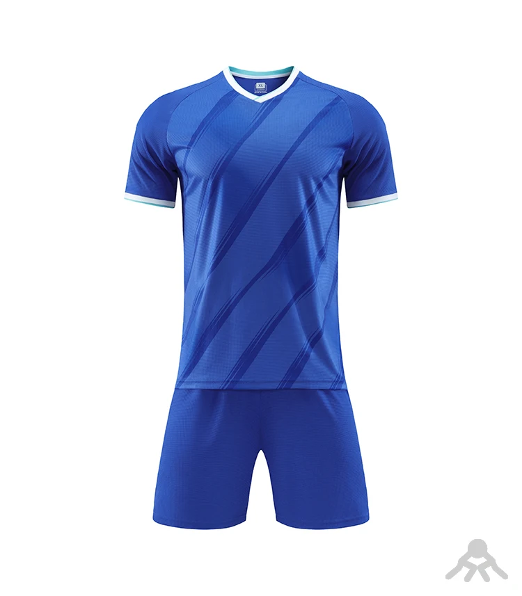 

Cheap adults kids printing soccer jersey short sleeve breathable football jersey sportswear club team soccer uniform