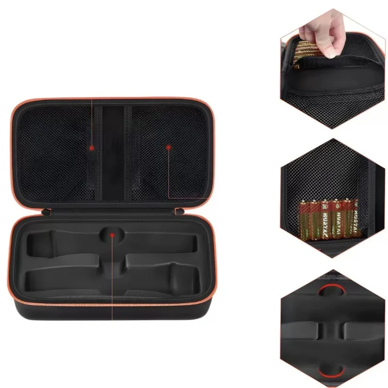 HOMEFISH New EVA storage bag, camera storage box, portable microphone storage bag, audio microphone storage bag