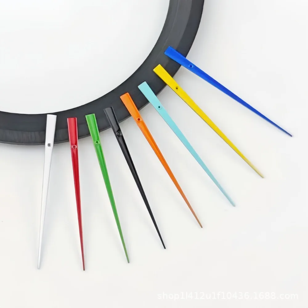 

Модифицированный указатель аксессуаров для часов, черный/красный, заостренная, подержанная, только подержанная стрелка, подходит для стрелок NH35