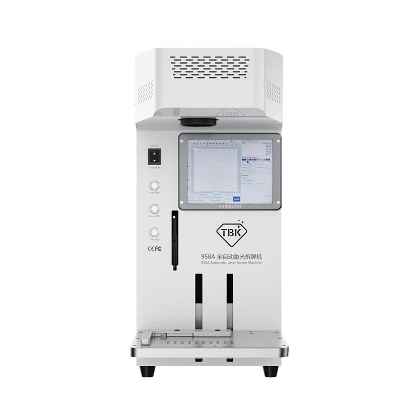 TBK-958A   Machine for All Phones 220v Automation Equipment with 1 Year Warranty Back Cover Glass Separate