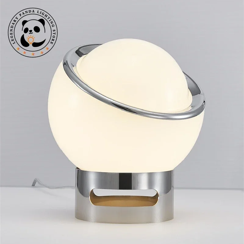 

Modern Designer Table Lamps Originality Protein Ball Desk Lights Parlor Bedroom Bedside Hotel Bar Home Atmosphere Decor Fixtures