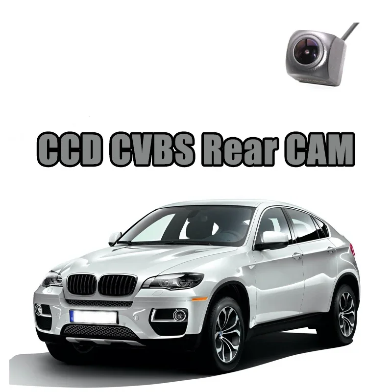 

For BMW X6 E71 F16 G06 Reverse Night Vision WaterPoof Parking Backup CAM Car Rear View Camera CCD CVBS 720P