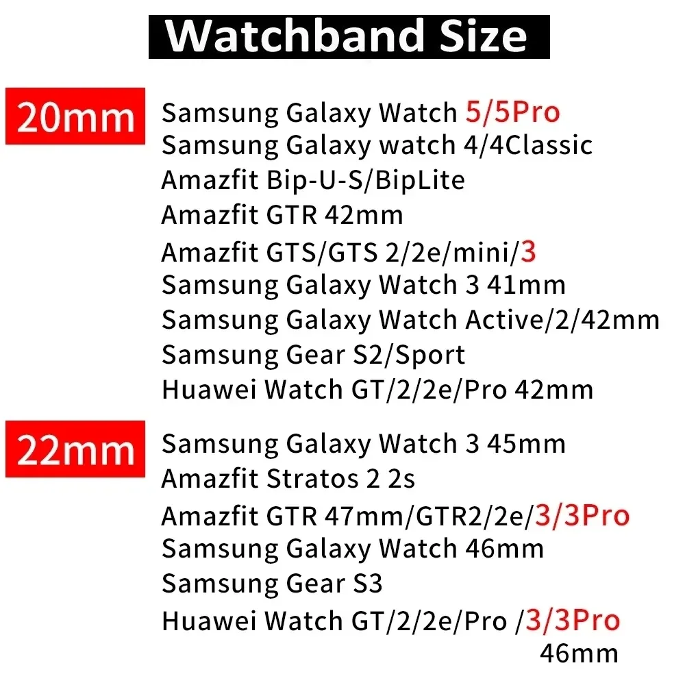 20mm 22mm Strap for Samsung Galaxy watch 4/5/6/5Pro 44mm/40mm/Active 2 Magnetic loop Bracelet Galaxy Watch 4/6 classic 46mm 42mm