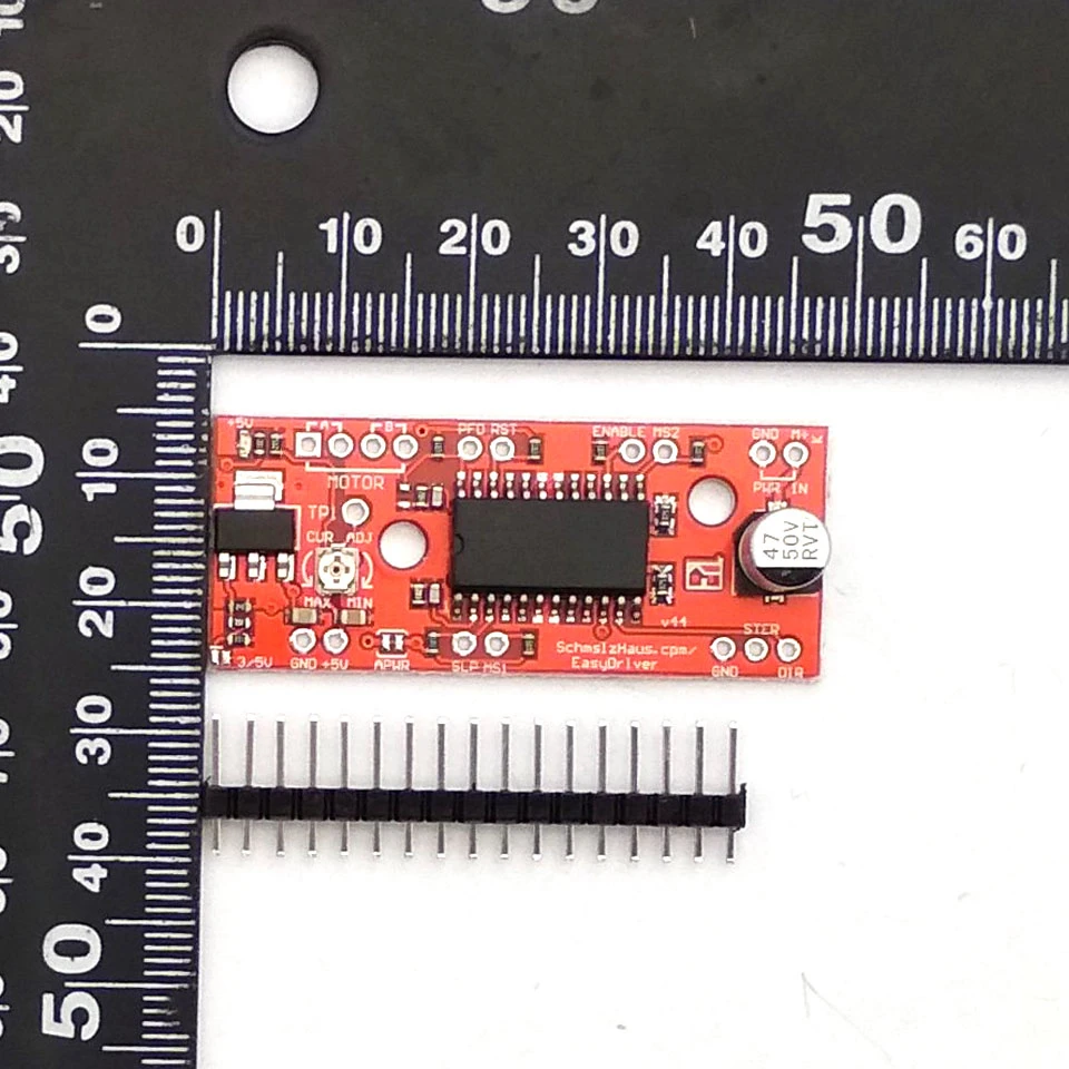 A3967 шаговый двигатель EasyDriver Драйвер двигателя V44 для Arduino, модуль разработки 3D-принтера A3967