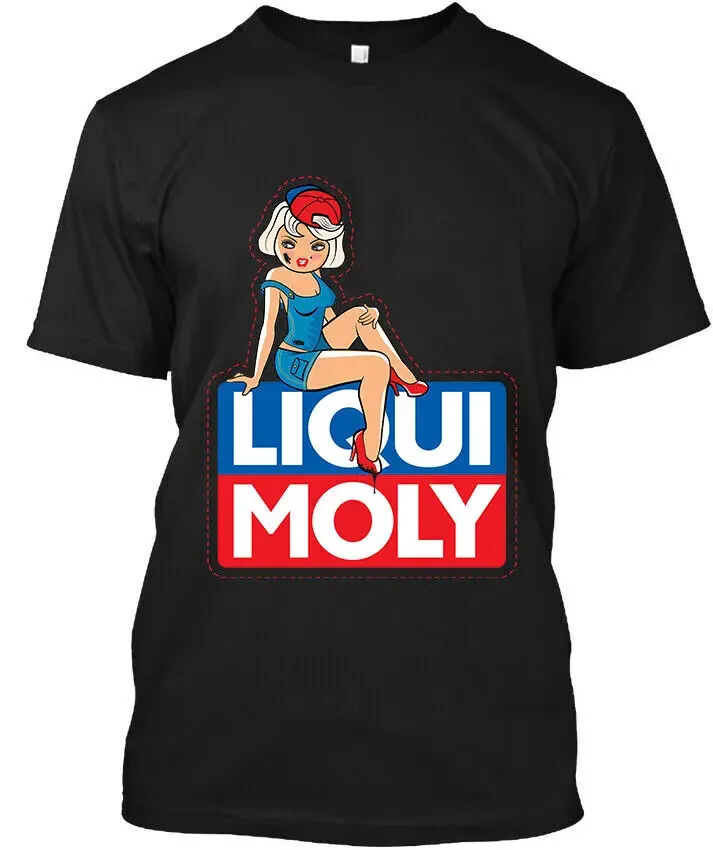 Liqui Moly Oils Lubricants And Additives Car Motorcycle Logo T-Shirt S-5Xl