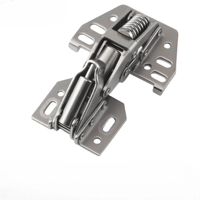 RV cabinet hinge, RV cabinet door, spring E type, non-opening bridge type, firm support 90 degrees without slot