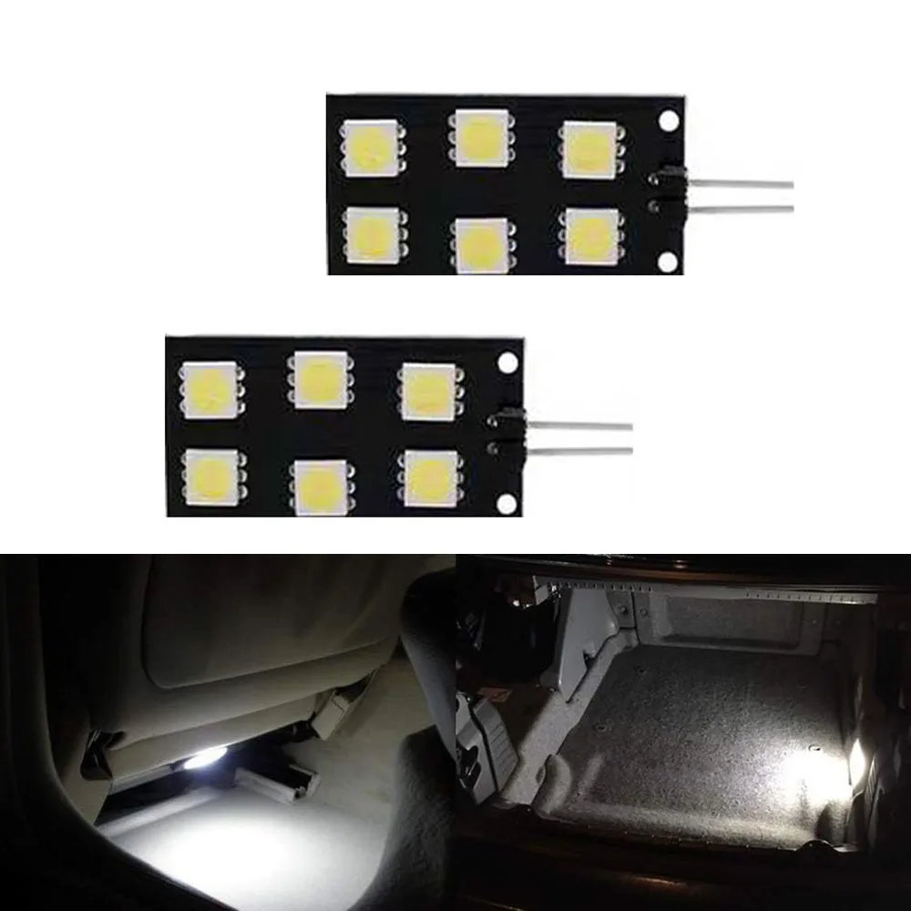 2Pc LED Footwell Light Courtesy Door Light Trunk Glove Box Lamp For Skoda Karoq 18-19 Kodiaq 2017-2019 For VW Arteon 2017-2019