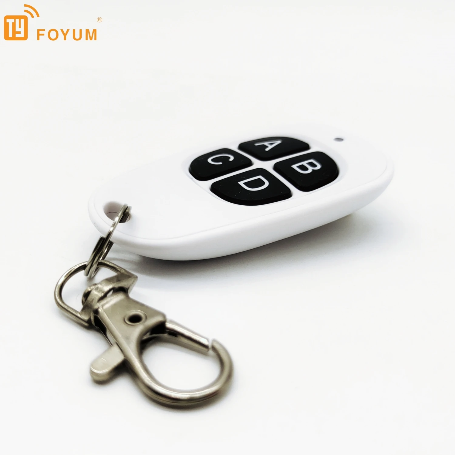 433MHz  Universal Garage Door Opener Remote Control,Various Colors，Clone Code Duplicator For Gate Garage Door White Box