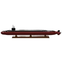1704 PCS MOC Ohio-class Submarine Building Blocks Model Navy Military Nuclear Submarines Bricks Assembly Toys Kids Birthday Gift
