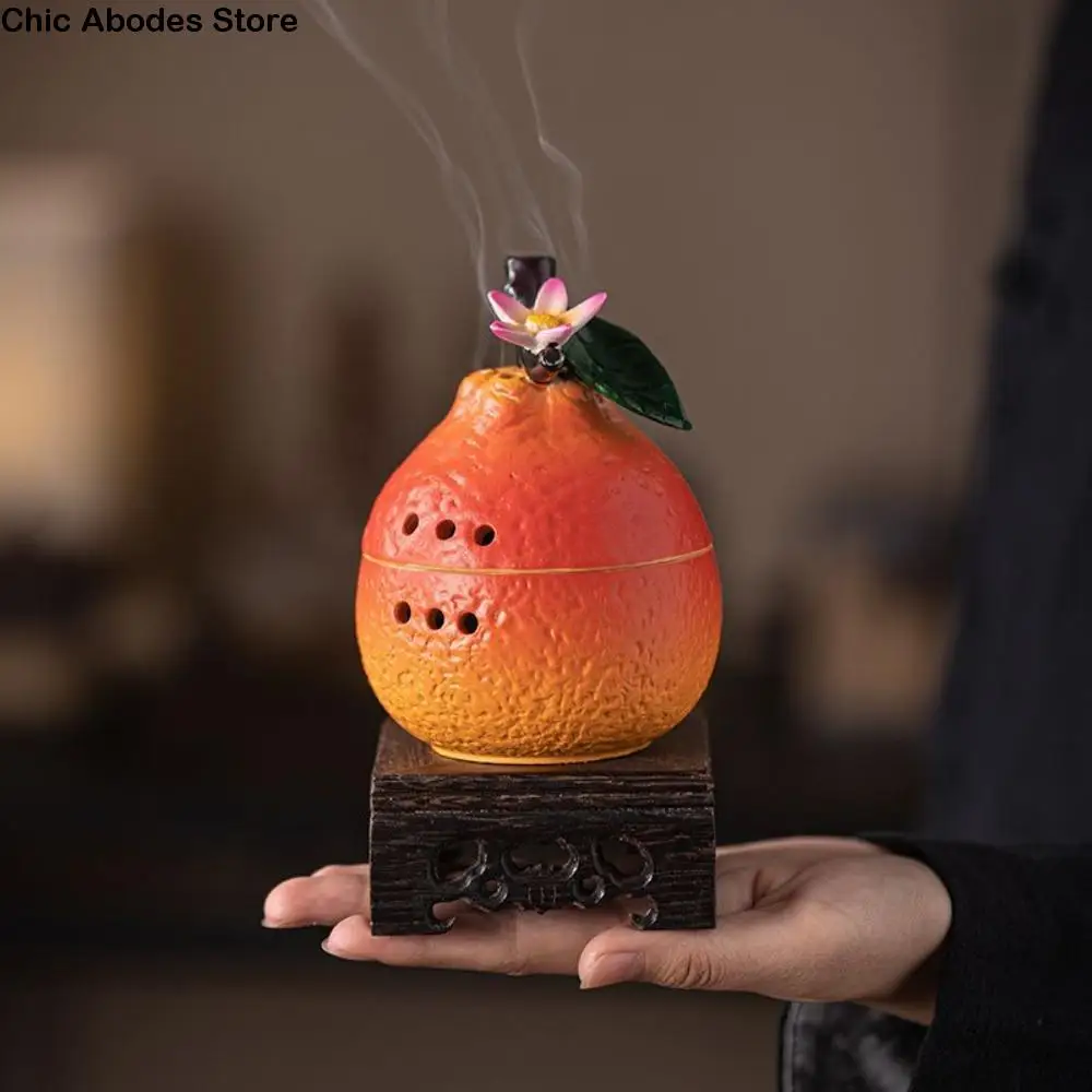 

Exquisite Ceramic Incense Burners Decorative Portable Meditation Incense Burners Handcrafted Mini Yoga Incense Burners