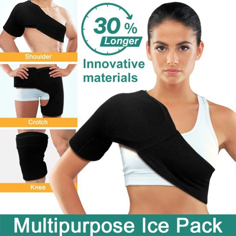 Portable Cold and Hot Pack Shoulder Protector Solid Solid Gel Relieve Fatigue Protect Your Shoulders Nursing Care Men and Women