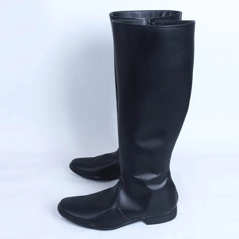 Imperial Stormtrooper Darth Vader Cosplay Shoes Black Boots Movie Accessories Halloween Party Role Play Shoes Custom Made