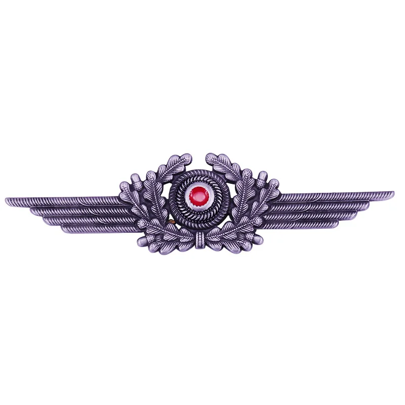 German Luftwaffe Cockade and Wreath Cap Badge