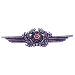 German Luftwaffe Cockade and Wreath Cap Badge