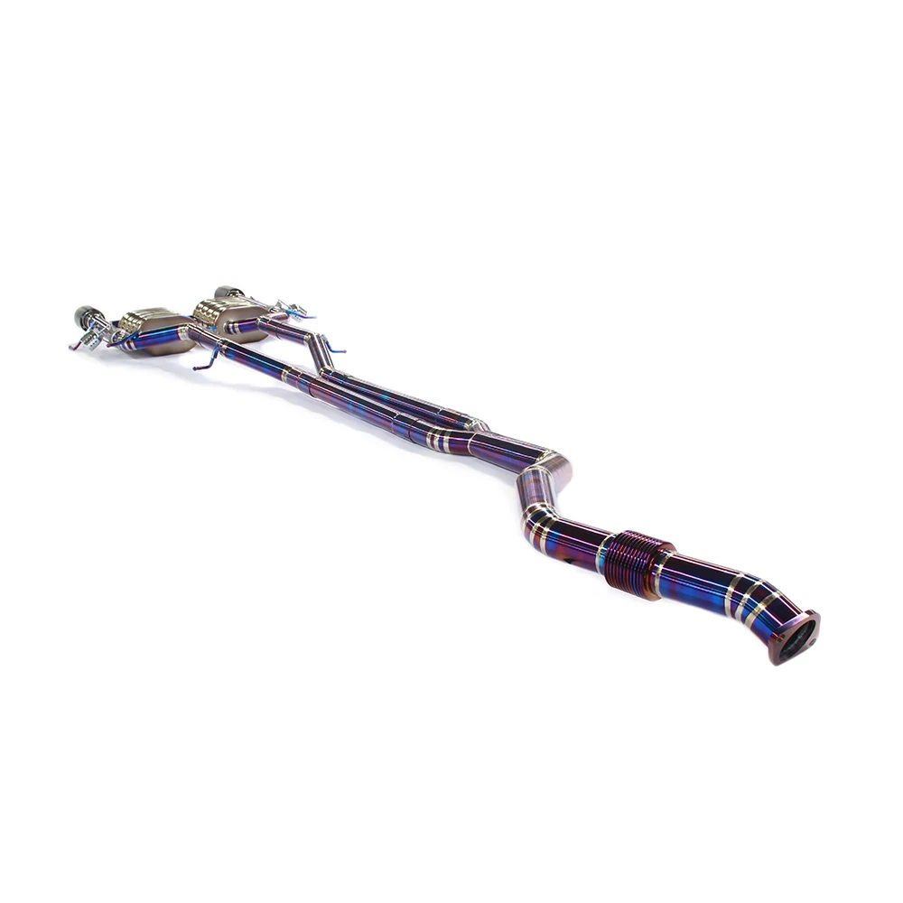 For Ats Car Modification Exhaust System Titanium Alloy Piping 3 To 35 For 20l 25l 36l Exhaust System Catback Exhaust