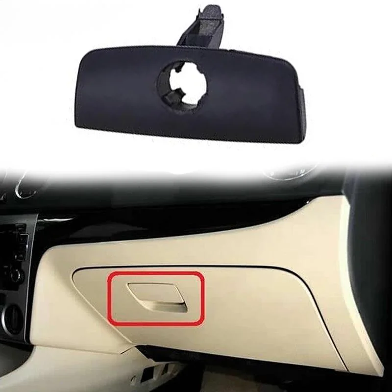 1pc Plastic Glove Box Latch Handle High Quality and Durable for Long Time Use Lock for VW Passat B5 1998-2005 Black Grey
