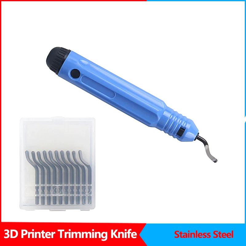 3d Printing Model Grinding Tool Hand Model Trimming Knife Stainless Steel BS1010 Manual Aid Stainless Steel Deburring Scraper