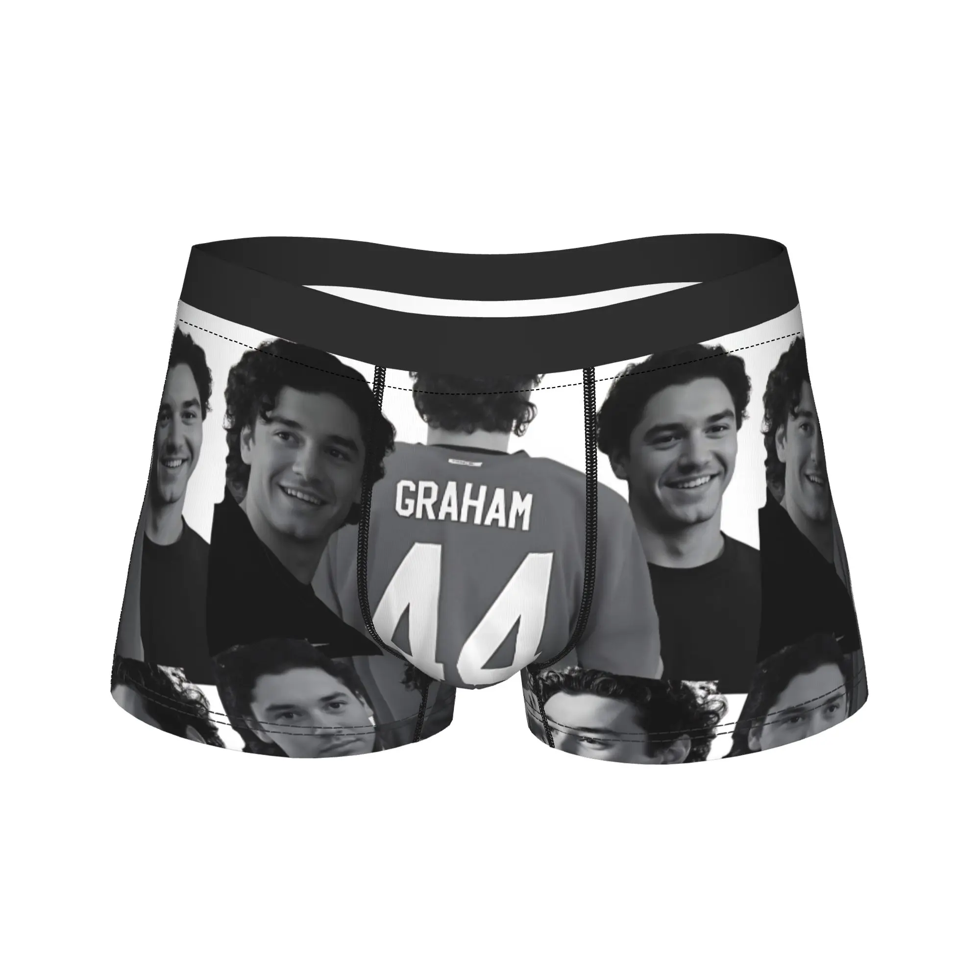 Garrett Graham Poster Underwear Off Campus Male Boxer Brief Breathable Trunk High Quality Printing Large Size Panties