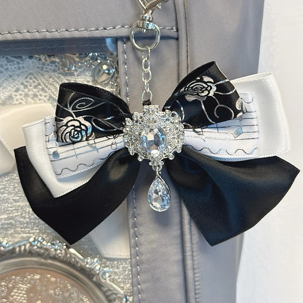 Ita Bag Bow Lolita Mini Knot Cosplay Bowknot Accessories Ribbon Bowtie Quadratic Element Anime Cosplay Crafts