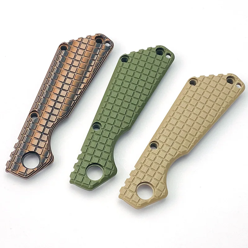 Custom G10 Material Fold Knife Handle Scales For Genuine Strider SNG New Version Knives Grip Patches DIY Make Accessories Parts