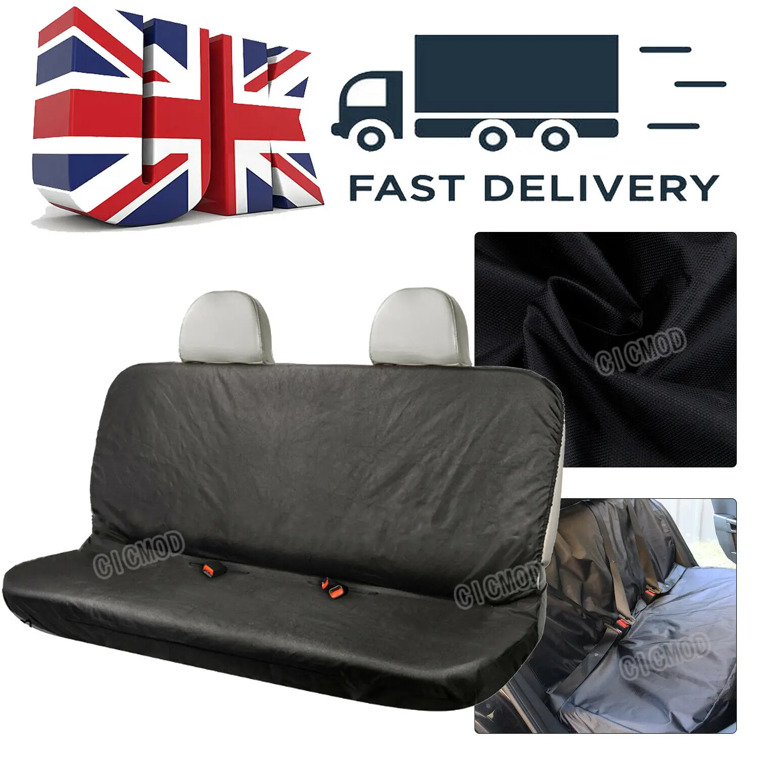 Heavy Duty Waterproof Dog Pet Car Seat Cover Waterproof Travel Car Interior Rear Back Seat Protector Mat Accessories Universal