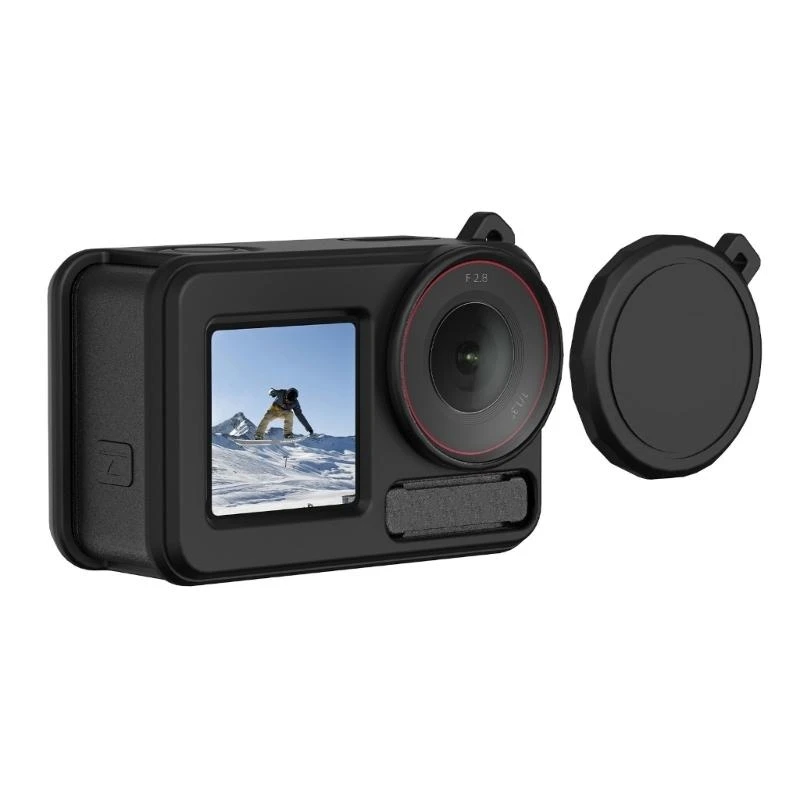 U55B Silicone Accessory for Action 5 Includes Case, Straps, and Lens Cover