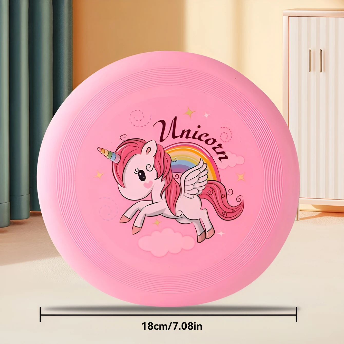 ของเล่นสำหรับการแข่งขันการแข่งขันกิจกรรมจานบินเล่นกีฬาการ์ตูนแสนสนุก