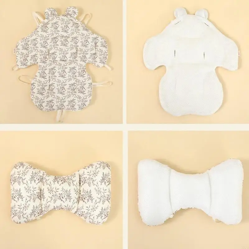 Immagine 3: Cuscino per seggiolino auto per neonati in cotone XXFE con design facile installazione per il comfort del bambino