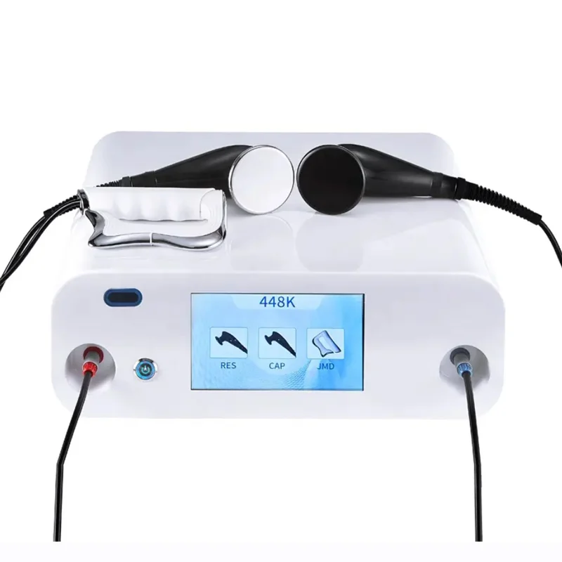 INDIBA 448KHZ RF Monopolar CET RET Tecar Physical Therapy Weight Loss Diathermy Pain Management Machine