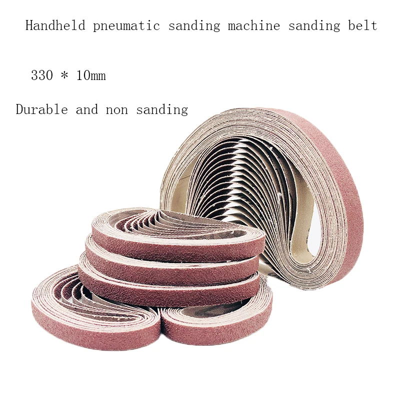 1 piece of 330mm * 10mm sand tape for wood soft metal polishing 40#-1000#