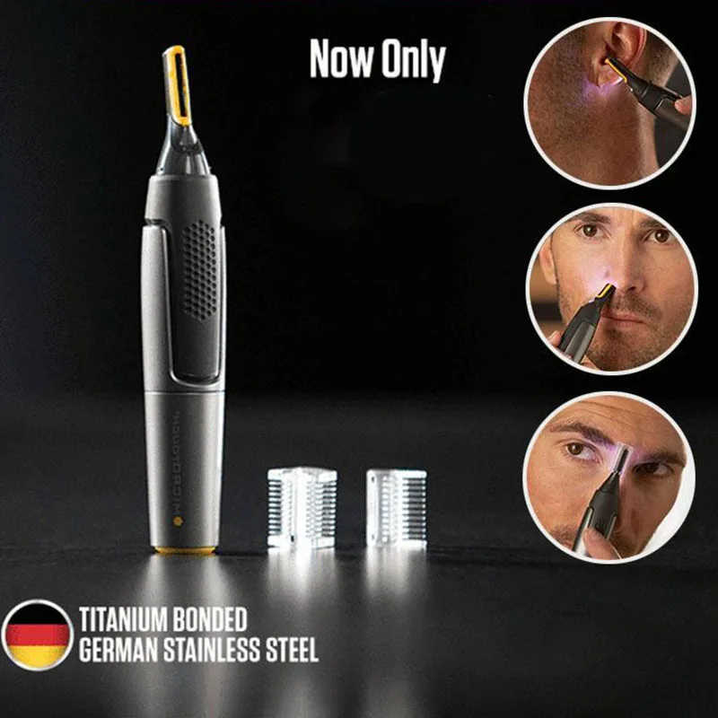 Electric Shaving Nose Ear Trimmer Safe Face Care Rechargeable Nose Hair Trimmer for Men Care Tool