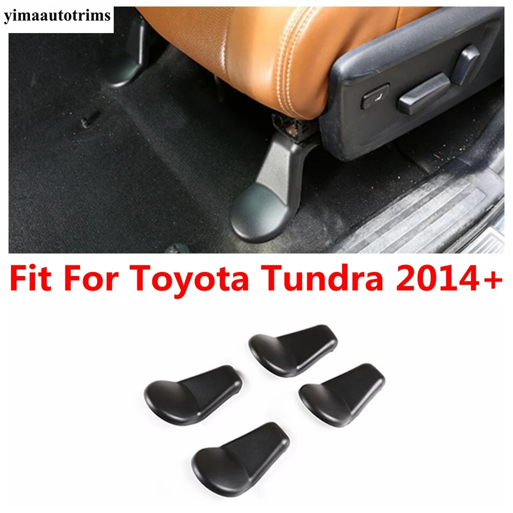 

Car Seat Bracket Stand Rustproof Protector Buckle Cap Cover Kit Trim For Toyota Tundra 2014 - 2021 Plastic Accessories Interior