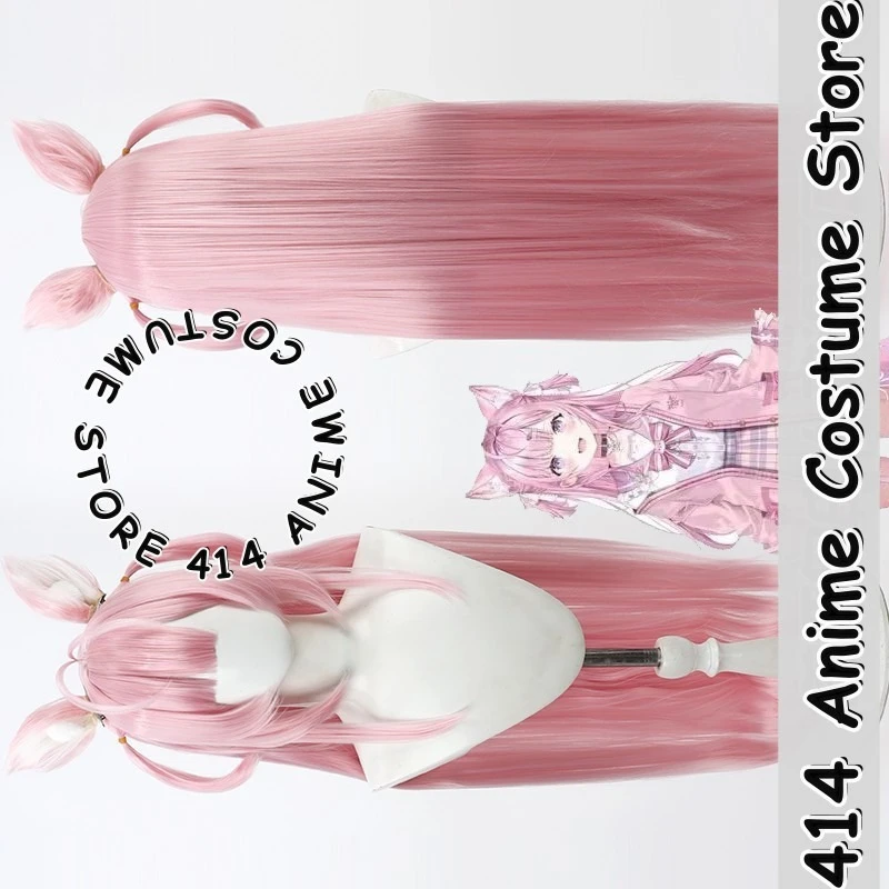 

Game & Anime Hakui Koyori School Uniform Cosplay Wig hololive VTuber Heat-Resistant Fiber Synthetic Hair