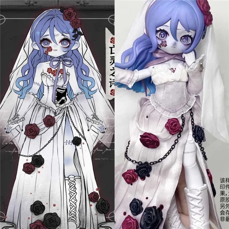 New Product Nyssa Nyssa Bizarre Nightmare Bjd Series Blind Box Action Figure 12-Point Doll Mystery Box Ornament Trendy Toy Gift