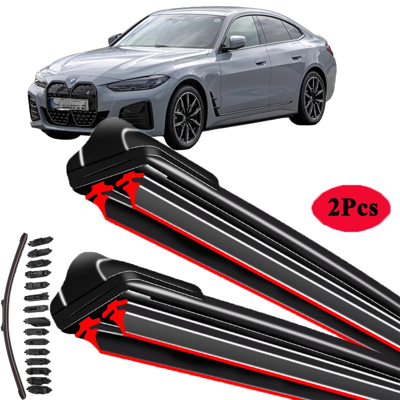 

For BMW i4 G26 2021-2024 Car Windshield Wiper Blade Front Windscreen Brushes Washer Accessories Cleaning Replacement Parts