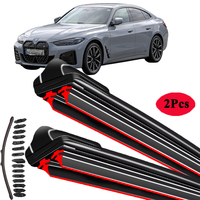 For BMW i4 G26 2021-2024 Car Windshield Wiper Blade Front Windscreen Brushes Washer Accessories Cleaning Replacement Parts