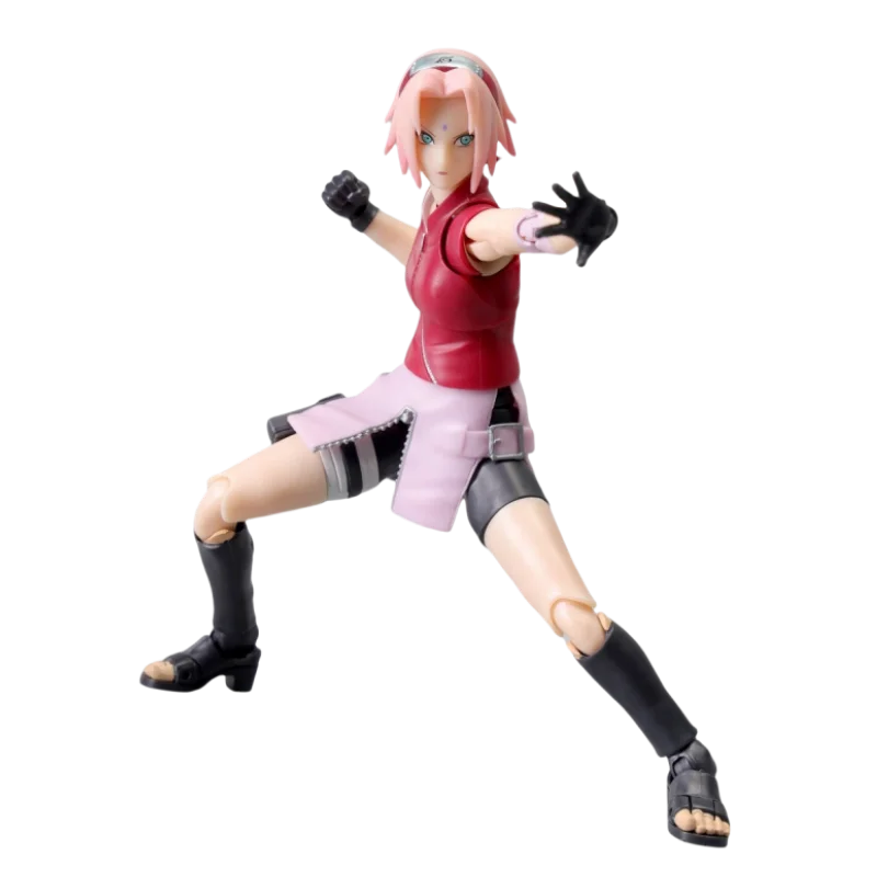 Echte Bandai Naruto Shf Haruno Sakura Anime Actiefiguren Modelfiguur Speelgoed Verzamelgeschenk Voor Speelgoed Hobby 'S Kinderen