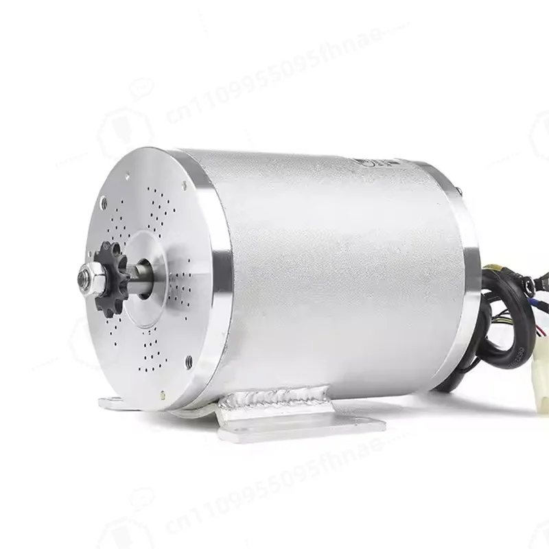 High Speed Brushless DC Motor, E-Bike Scooters, Go-Karts, MY1020, 1000W, 2000W, 3000W