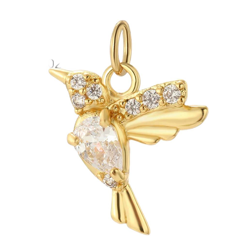 Cute Animals  Charms Diy Earrings Bracelet Necklace Accessories Gold Color Charms for Jewelry Making Supplies Designer image 5