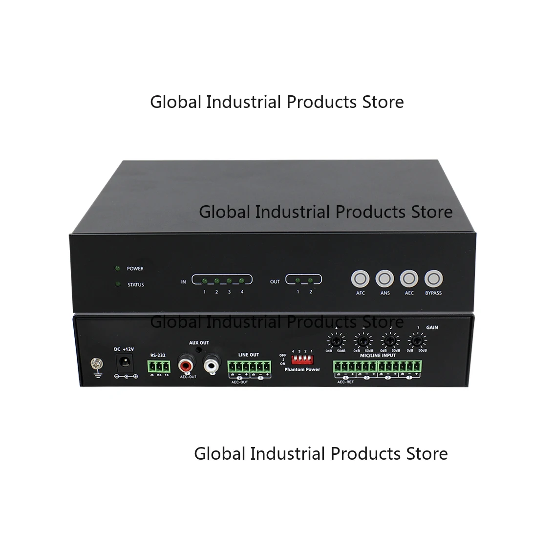 T 4-In 2-Out Automatic PA DSP Digital Audio Processor With Stable Quality