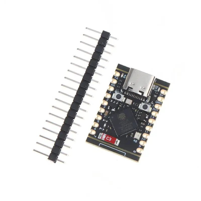 ESP32-C3 SuperMini Plus WiFi Bluetooth Development Board with RGB LED Antenna for Makers DIY Electronic Experiment Projects