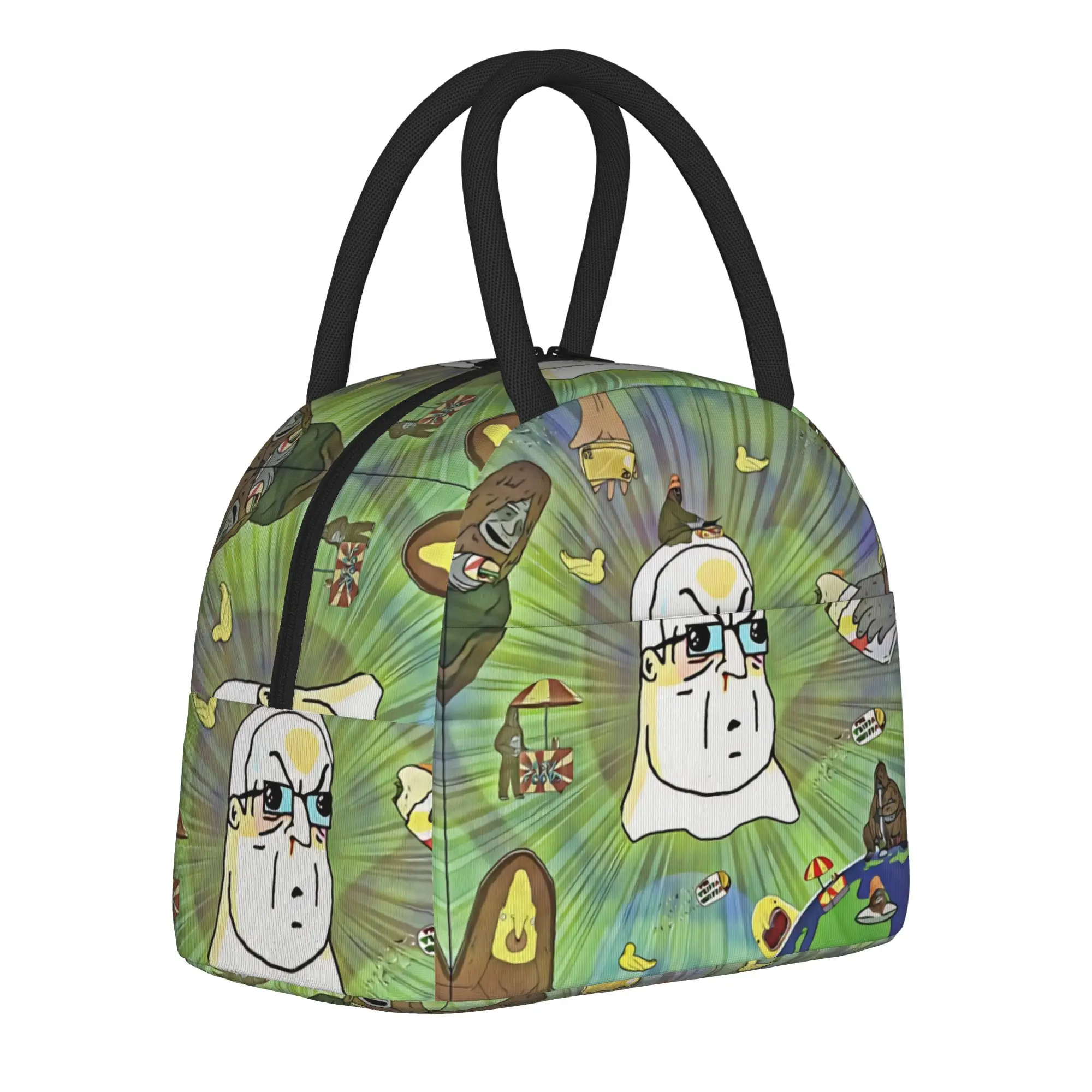 Big Trippa Snippa Universe Lez-Shows Insulated Lunch Bags Large Lunch Container Thermal Bag Tote Lunch Box Beach Outdoor