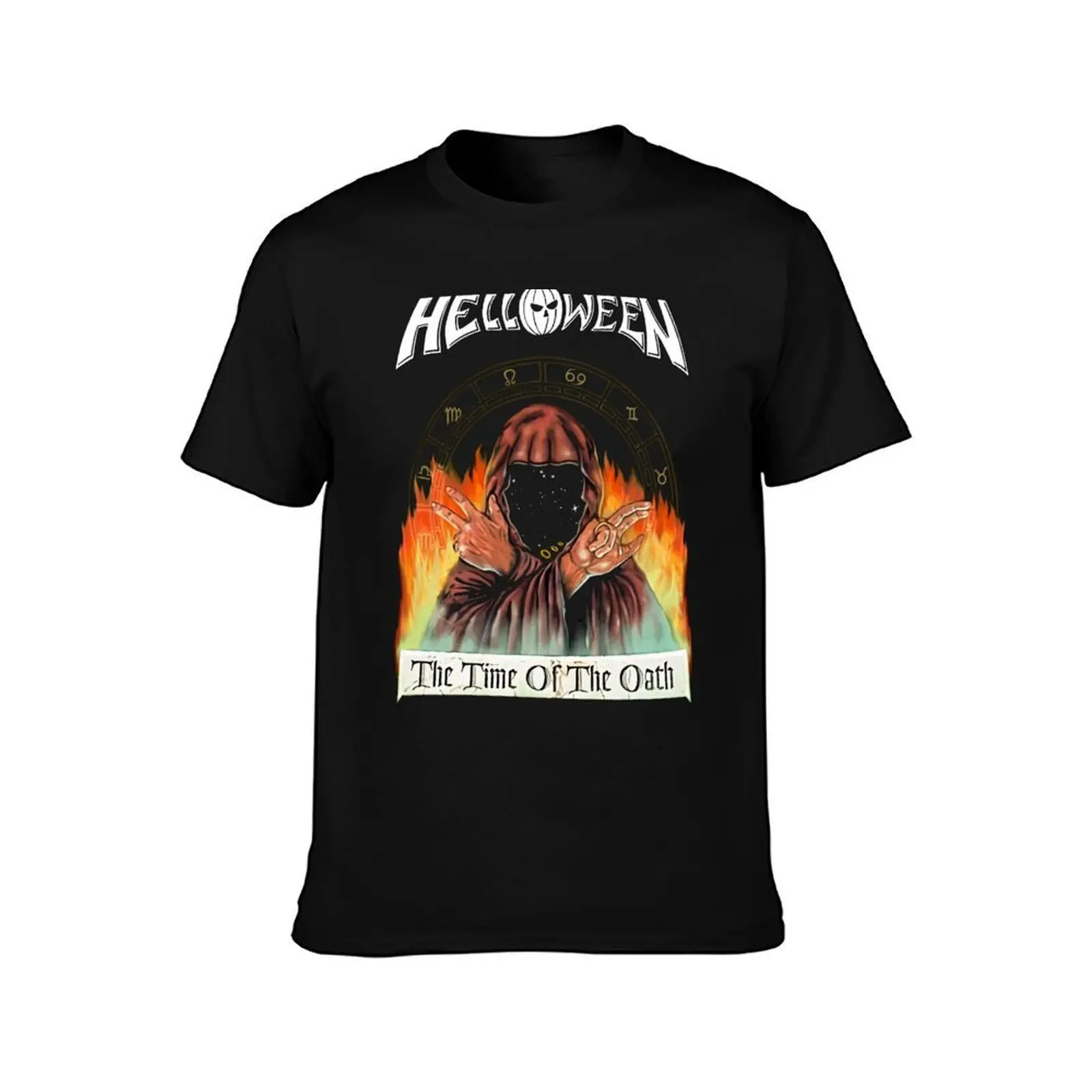 The Time of the Oath - Helloween T-Shirt Big and Tall Solid Color T-Shirt