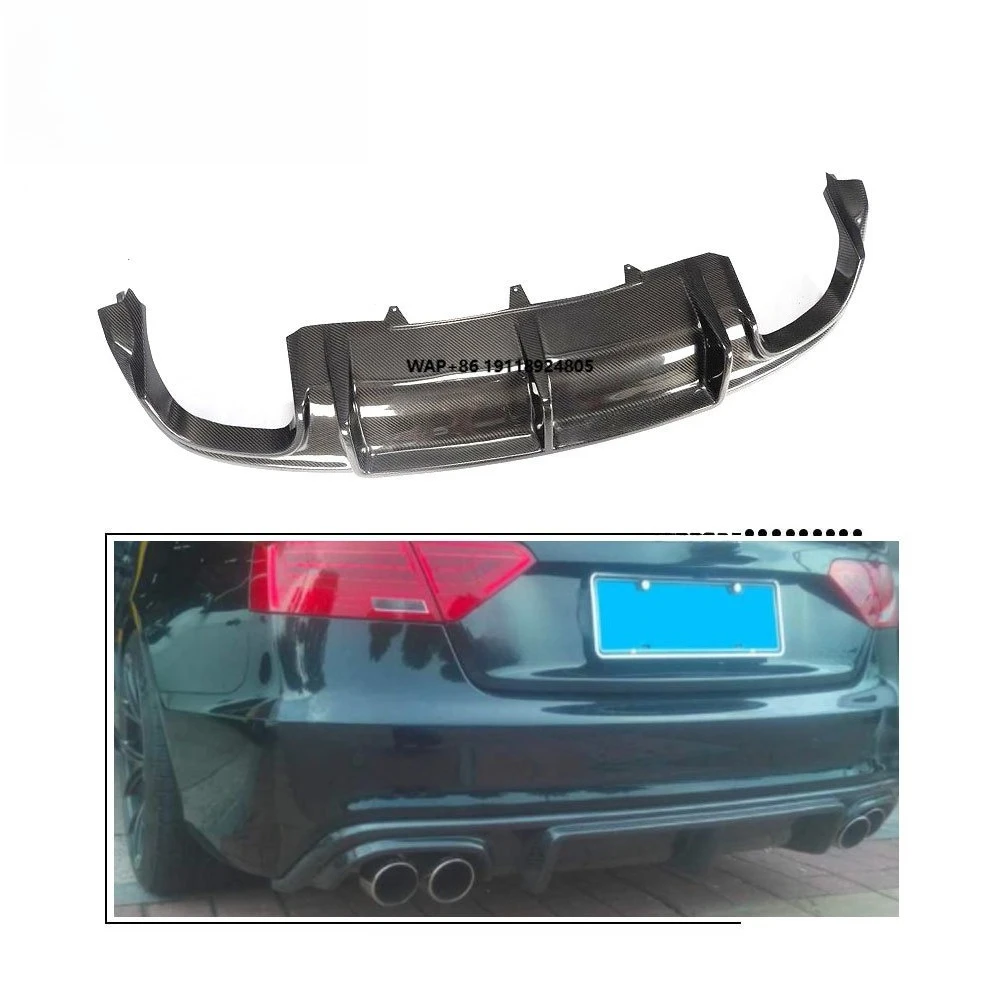 

S5 Coupe RS5 Tuning Rear Car Diffuser for-Audi 2012