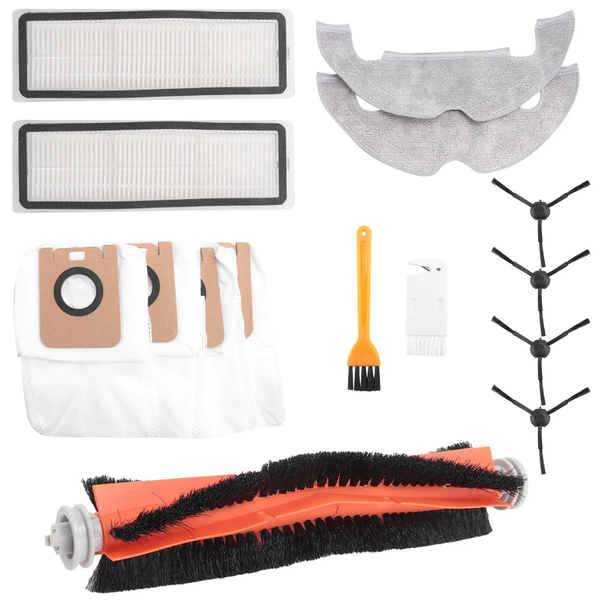 ملحقات الكناس للمكنسة الكهربائية Dream BOT Z10 Pro L10 Plus جانب مرشح الفرشاة الرئيسية