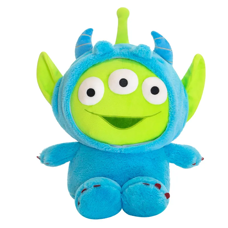 New Disney Toy Story Alien Red/blue Plush Toy Cute Anime Peripheral Plush Stuffed Doll Pillow Toys For Children\'s Birthday Gift