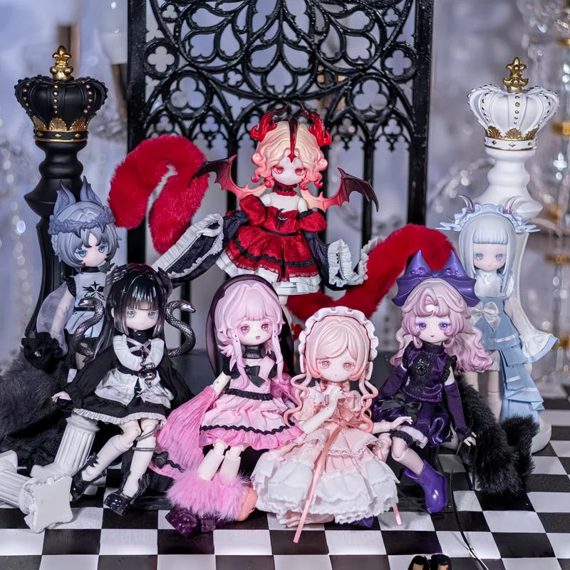 

[Genuine] In Stock Lulu Spirit Story Second Generation All Things Awakening Series Blind Box 8point Bjd Mobile Toy Ornament Gift